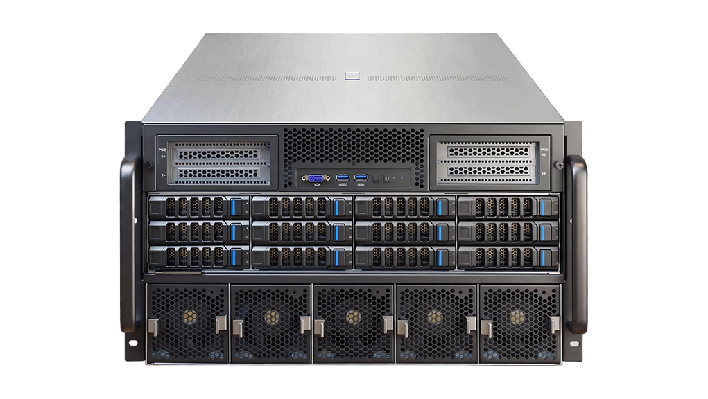 AMD EPYC 9004/9005平台 6U 8GPU卡人工智能服务器（PRO6000版）