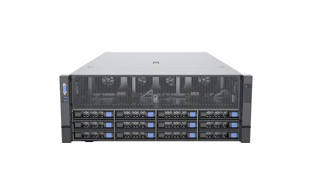 AMD EPYC 7002/7003平台 4U 8GPU卡人工智能服务器