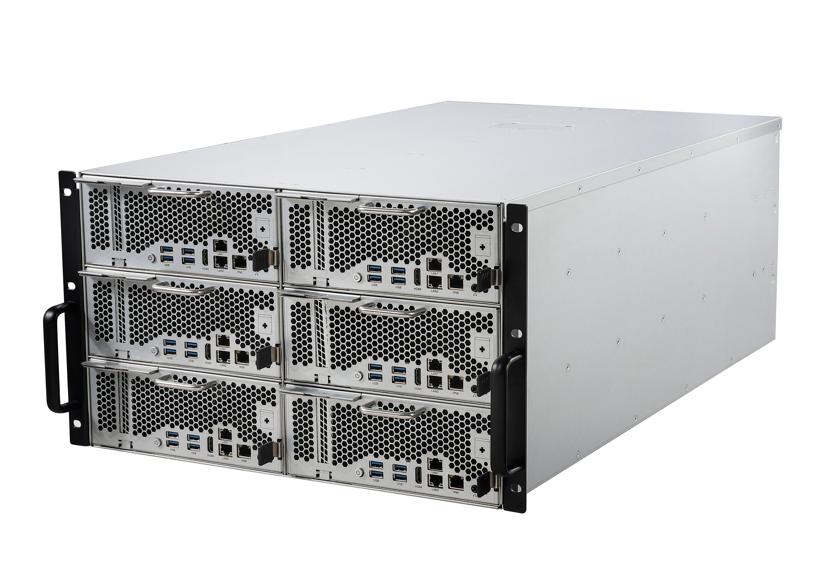 Intel® Core™系列6U 6节点PC Farm集群主机