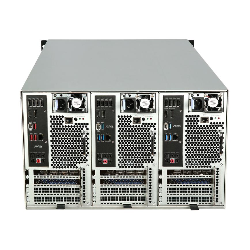 Intel® Core™系列6U 6节点独立供电PC Farm集群主机